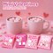 4E's Novelty Heart Marshmallows (24 Packets), Heart Shaped Marshmallows Mini Individually Wrapped Valentines Candy Bulk for Kids Classroom Exchange, Fun Valentine Marshmallow Hearts & Party Favors